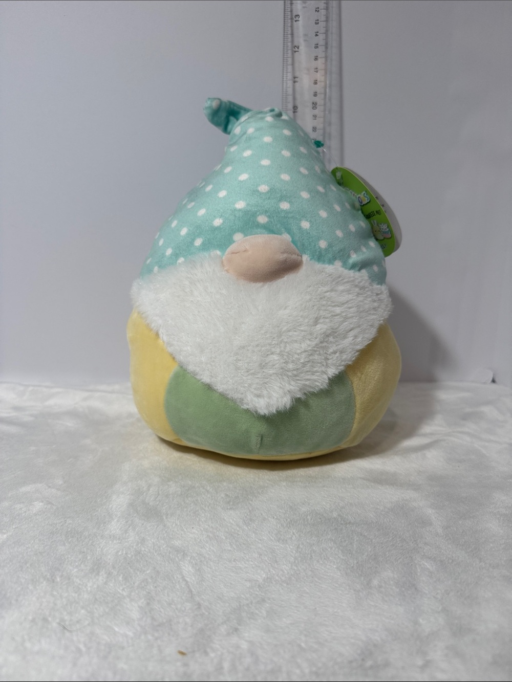 KellyToy Squishmallow 8” Maddox Gnome Plush Easter Spring NWT